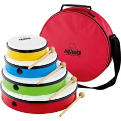 Meinl NINOSET6 MN NINO ABS HAND DRUM 4PCS W/BAG