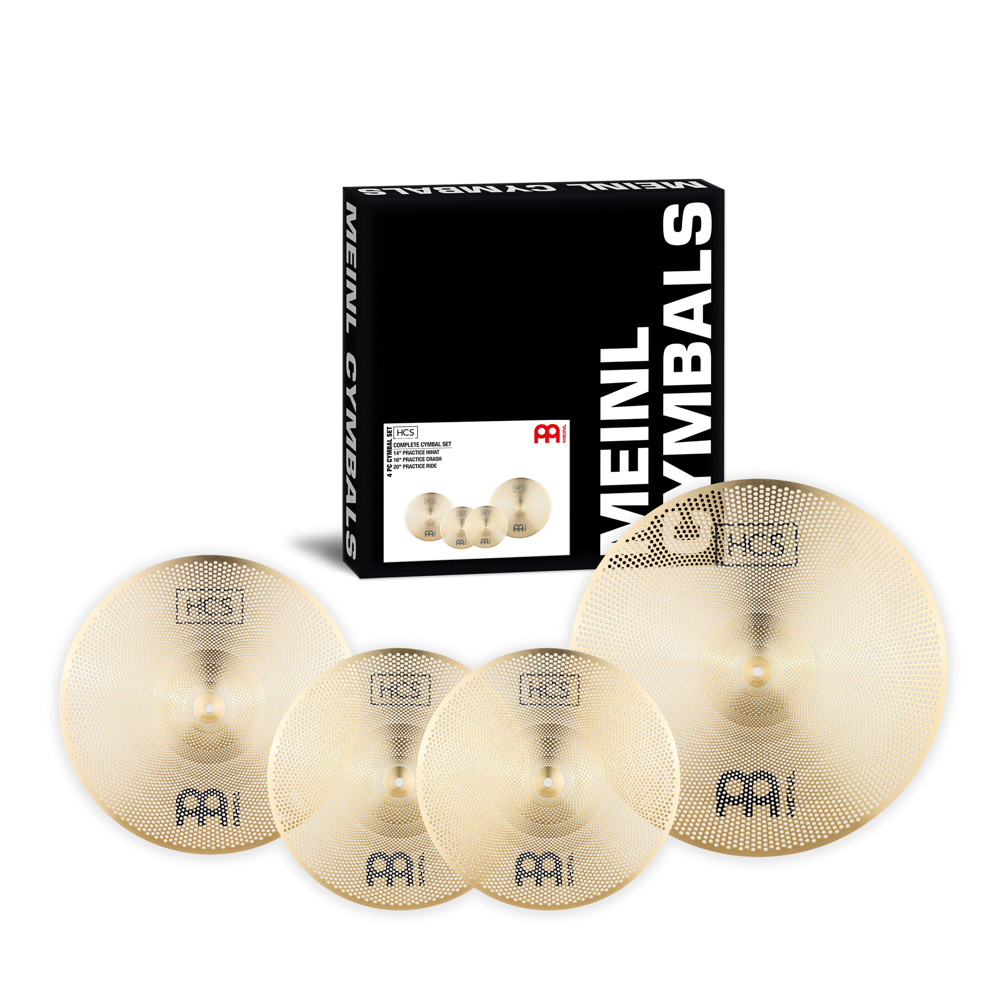 Meinl P-HCS141620 MN PRACTICE HCS CYMBAL SET