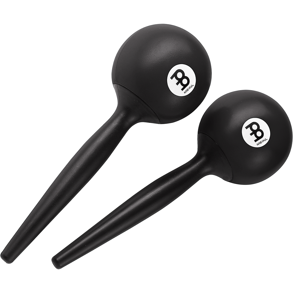 Meinl PM3BK MN PLASTIC MARACAS BLACK PR