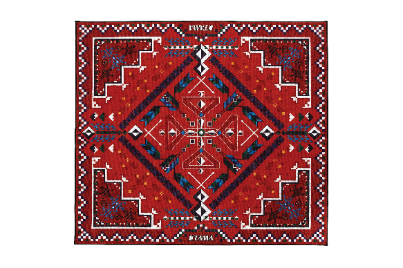 Tama TDR-SW TAM DRUM RUG SOUTHWESTERN