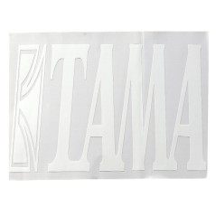 Tama TLS120WH TAM LOGO STICKER WHITE