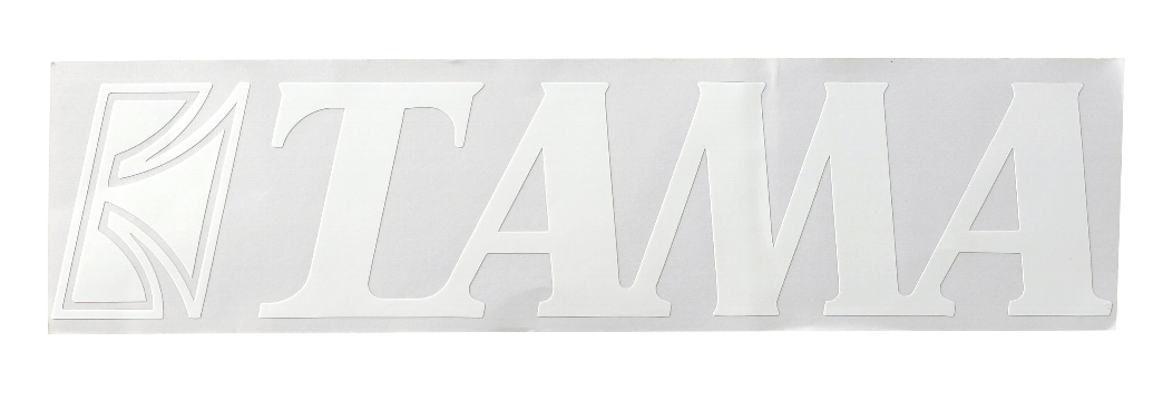 Tama TLS120WH TAM LOGO STICKER WHITE