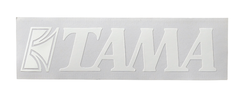 Tama TLS70WH TAM LOGO STICKER WHITE