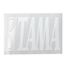 Tama TLS80WH TAM LOGO STICKER WHITE