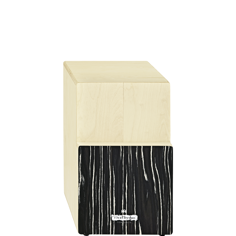 Meinl VR-TRICAJ-SO MN TRI TONE CAJON STRIPED ONYX FR
