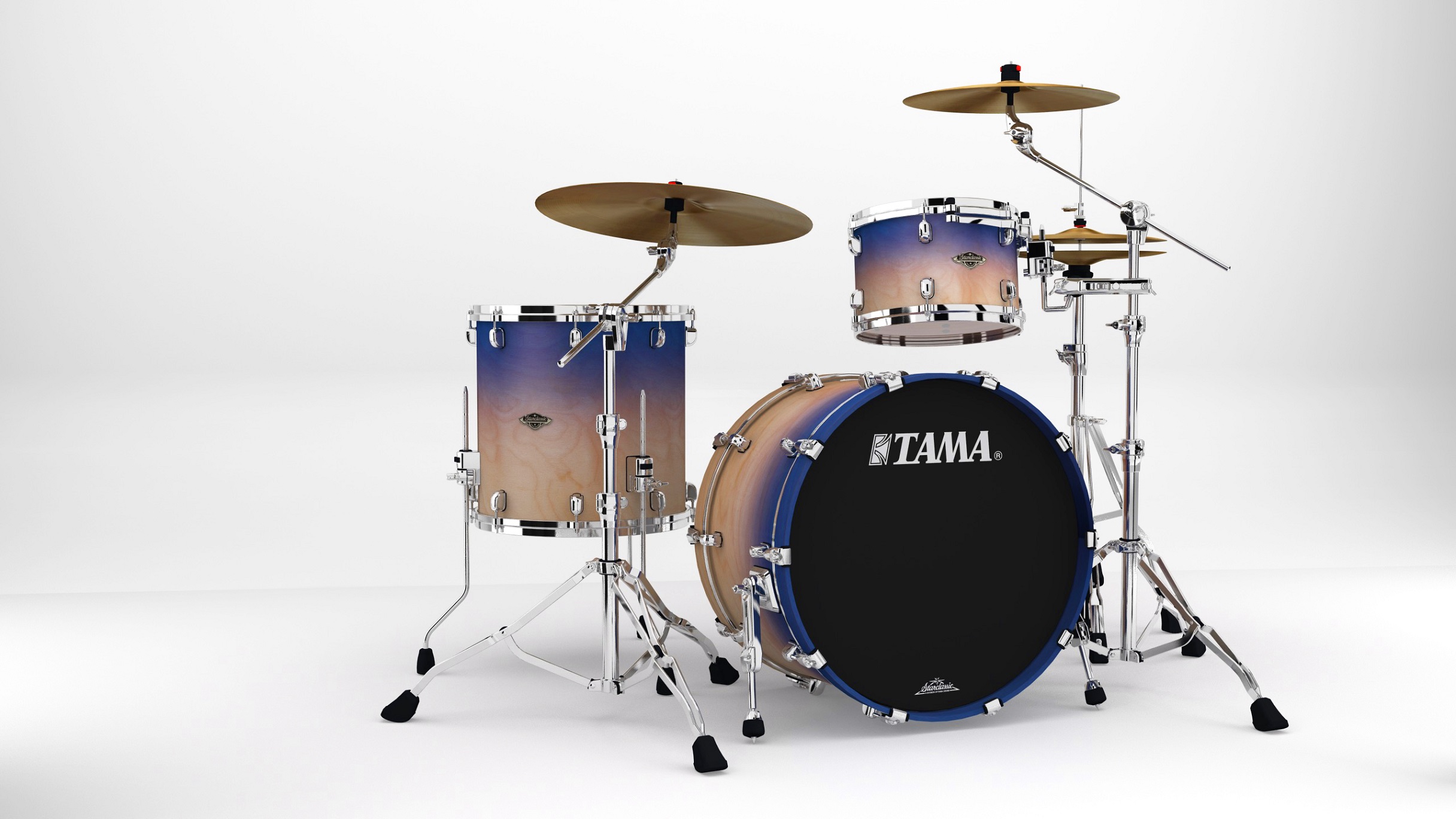 Tama WBS32RZS-SAF TAM SC WALNUT BIRCH 3PC SHELL KIT