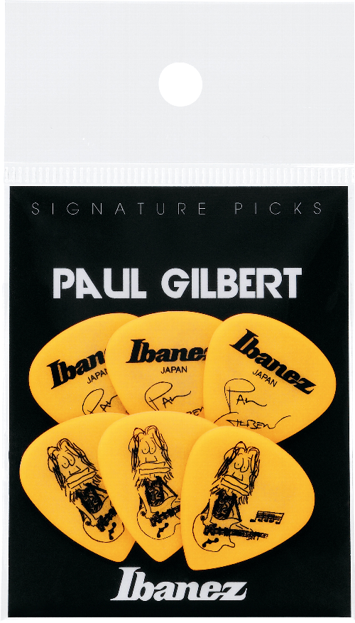 Ibanez B1000PGYE IBA PICK P.GILBERT 6PCS/SET
