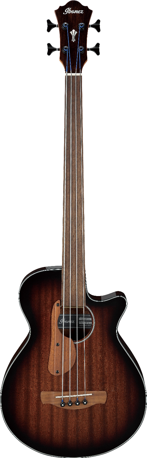Ibanez AEGB24FEMHS IBA EL AC BASS GTR FRETLESS
