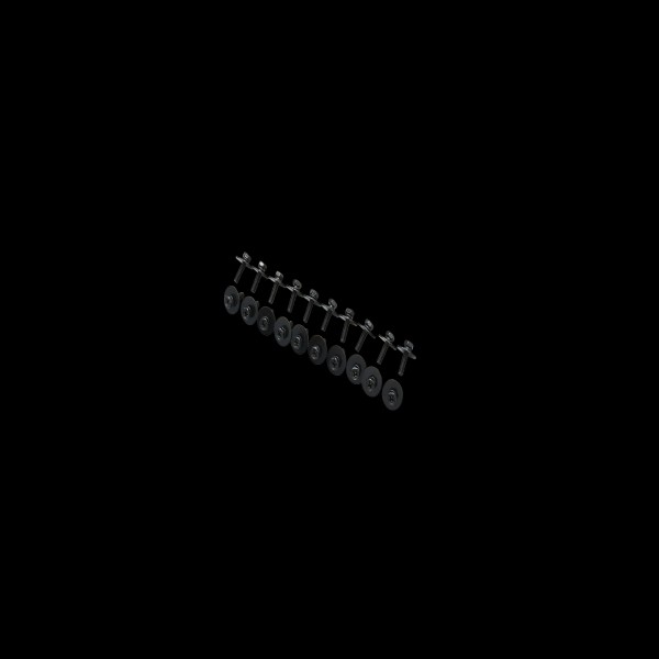 Tama MS416B20P TAM MOUNT SCREW M4X16MM 20PCS