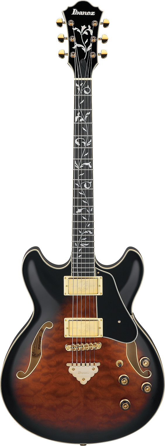 Ibanez AS93QMSPDBS IBA EL HOLLOW BODY GTR