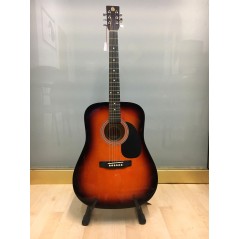 DAM MG420CEQSB CHITARRA ACUSTICA SUNBURST AMPLIFICATA