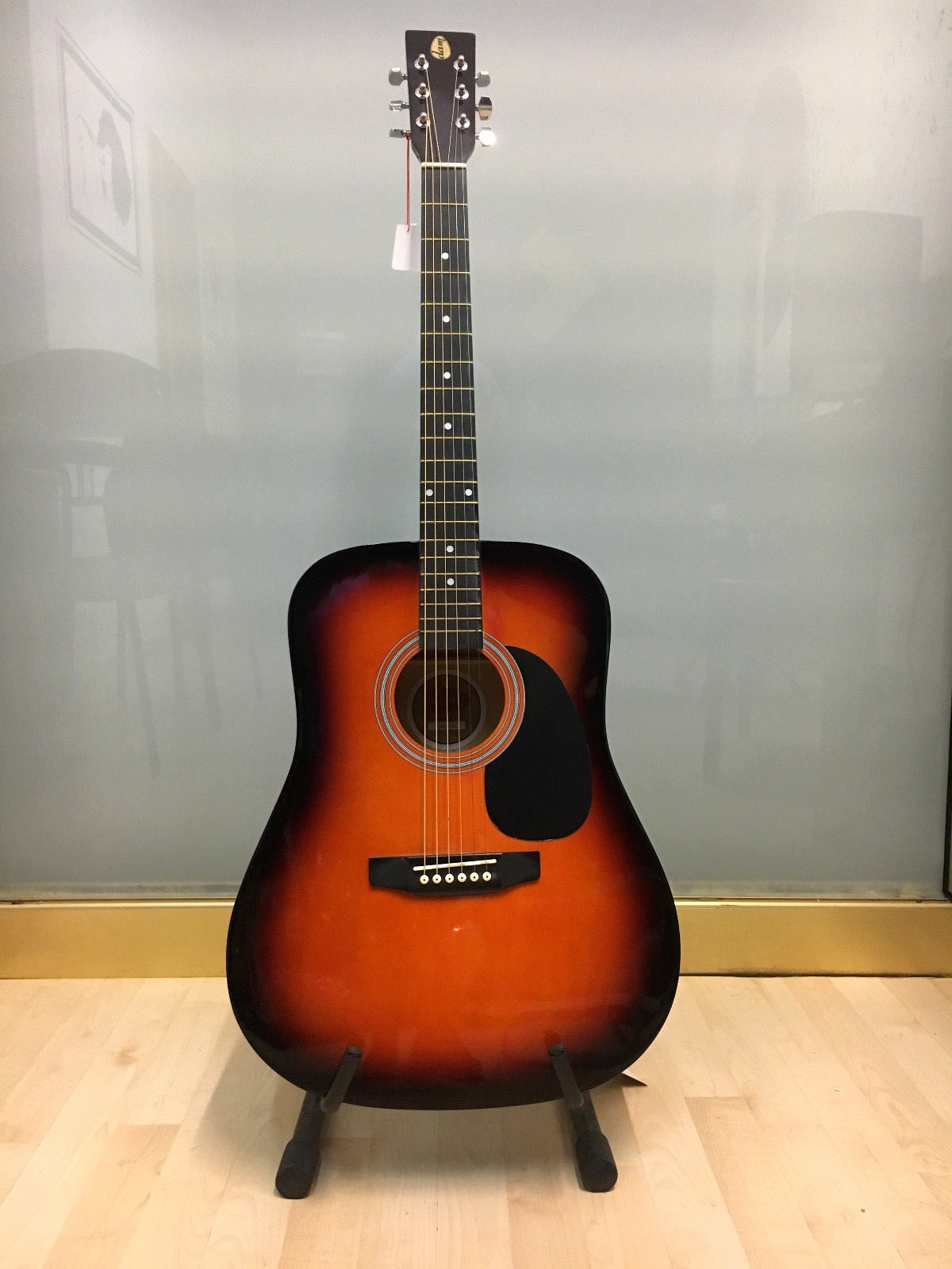 DAM MG420CEQSB CHITARRA ACUSTICA SUNBURST AMPLIFICATA