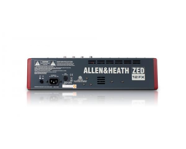 ALLEN   HEATH ALLEN&HEATH ZED12FX MIXER 6XLR+3STEREO CON EFFETTI