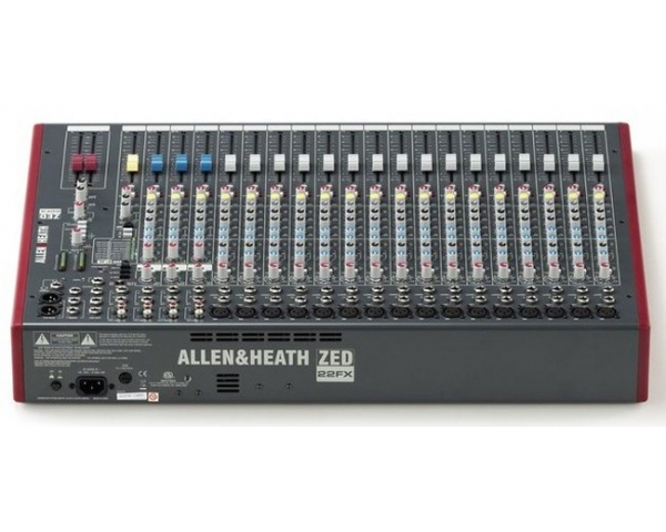 ALLEN   HEATH ALLEN&HEATH ZED22FX MIXER 16XLR+3STEREO CON EFFETTI