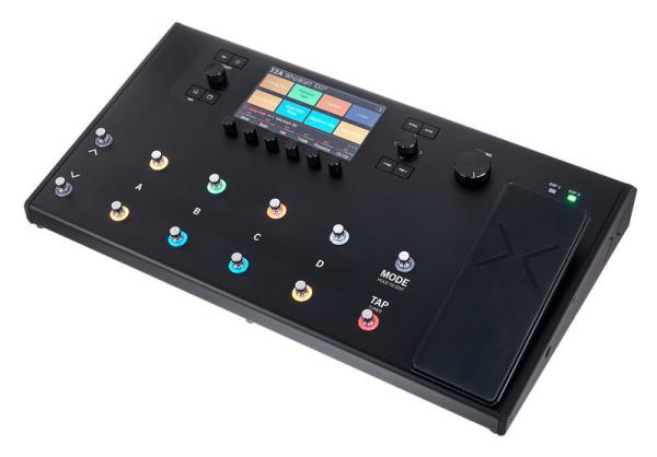LINE 6 LINE6 HELIX LT PEDALIERA MULTIEFFETTO PER CHITARRA PEDALE DI ESPRESSIONE 12 SWITCH