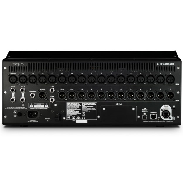 ALLEN   HEATH ALLEN&HEATH SQ5 MIXER DIGITALE 48 CANALI 36 BUS 17 FADER CON SCHERMO TOUCH DA 7"
