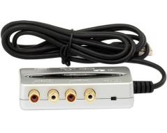 BEHRINGER UCA202 U-CONTROL INTERFACCIA AUDIO USB SILVER 48KHZ PC MAC + USCITA OTTICA S-PDIF + SOFTWARE EX-DEMO