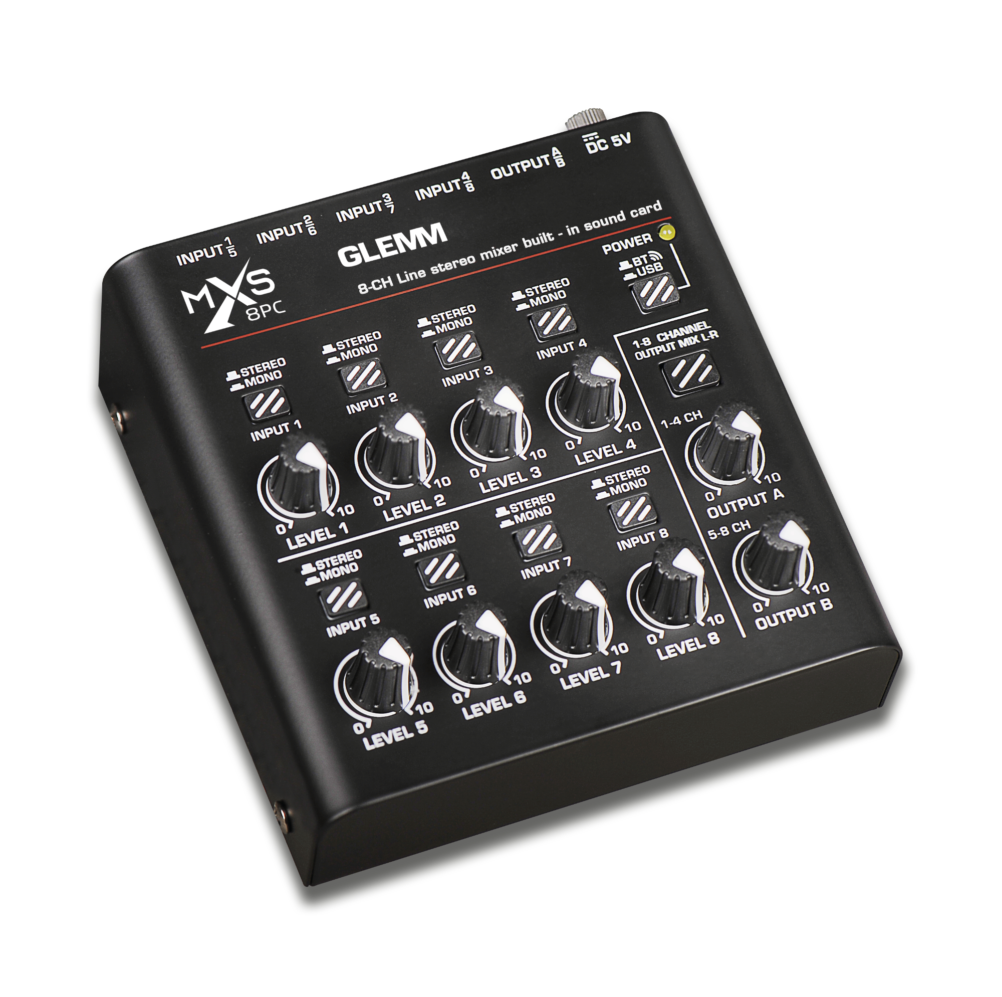 GLEMM Mixer per strumenti musicali
