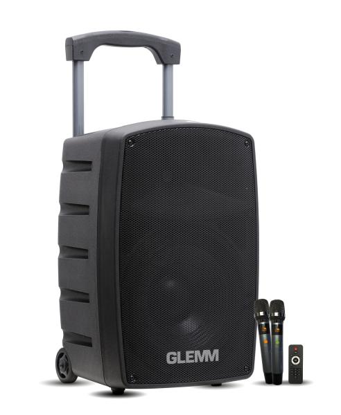 GLEMM Diffusore ricaricabile 300W con doppio radiomicrofono