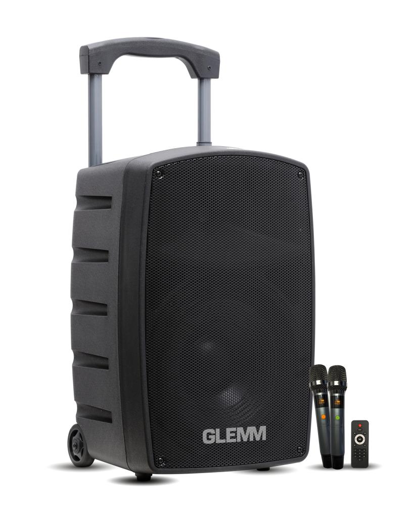 GLEMM Diffusore ricaricabile 300W con doppio radiomicrofono