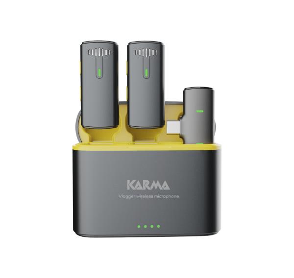 KARMA Doppio Radiomicrofono Type C per vlogger