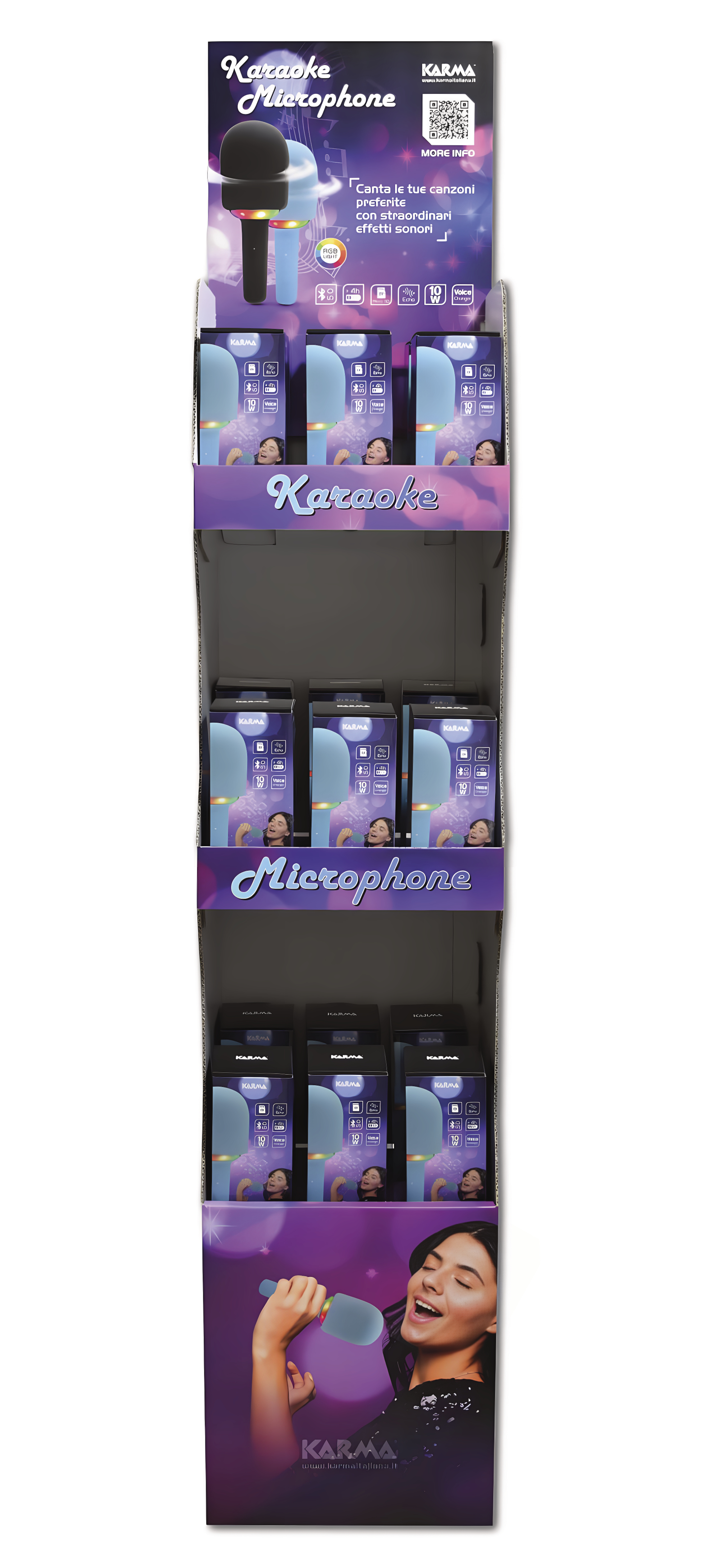 KARMA Espositore per SNG