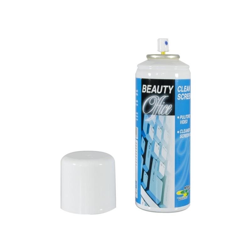 STAC PLASTIC Pulitore schiuma attiva da 200ml per schermi