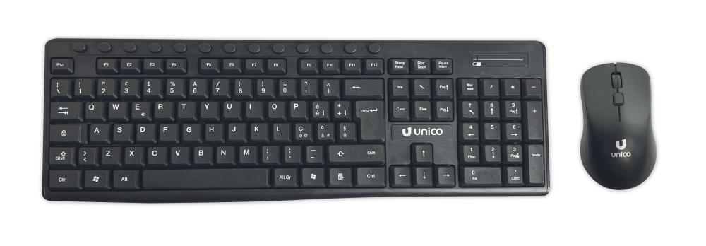 UNICO Tastiera per PC con mouse