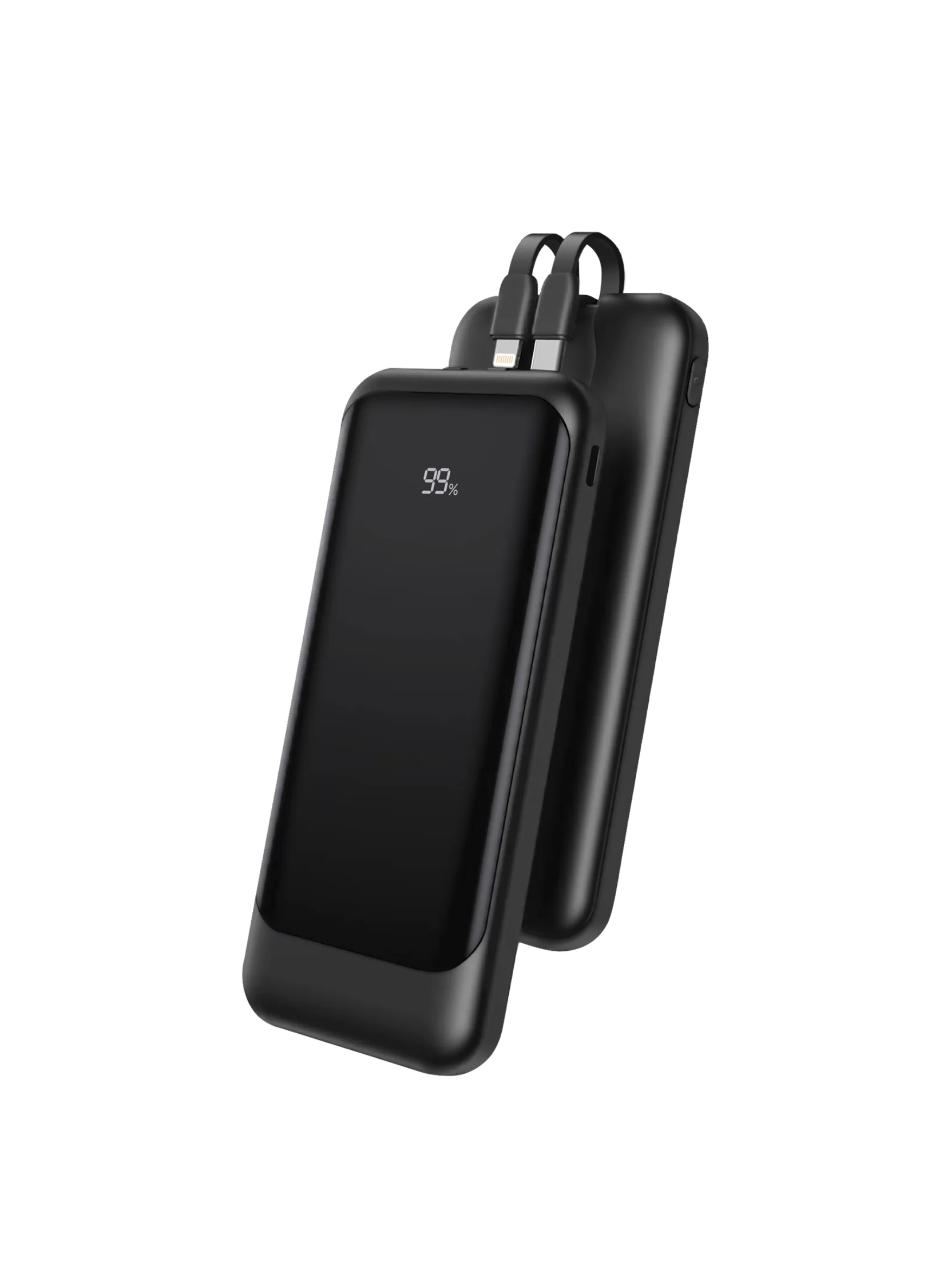 UNICO Power bank a ricarica rapida da 10000 mAh con cavi