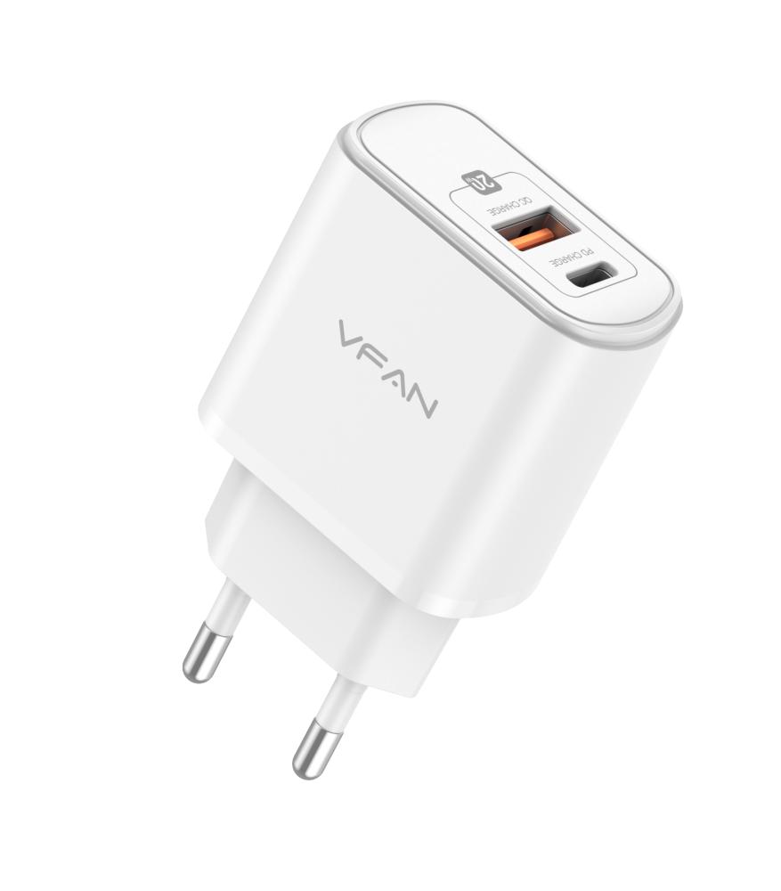 VIPFAN Caricatore USB Type C - PD 20W Rapido