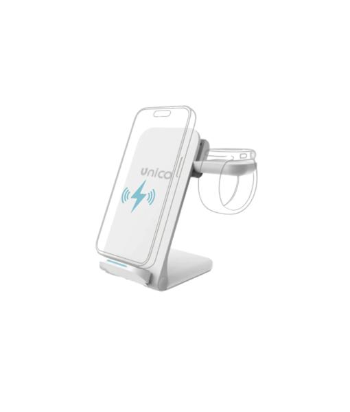UNICO Caricabatterie wireless 3 in 1