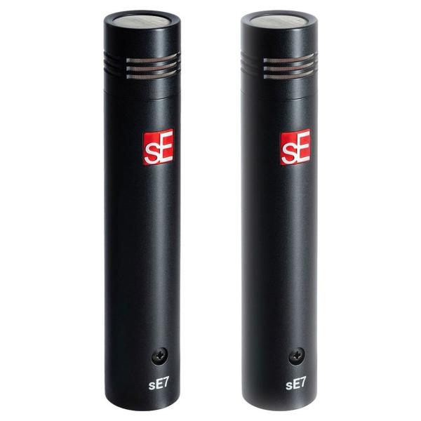 SE ELECTRONIC S SE7 MATCHED PAIR COPPIA STEREO MICROFONI A CONDENSATORE A DIAFRAMMA PICCOLO