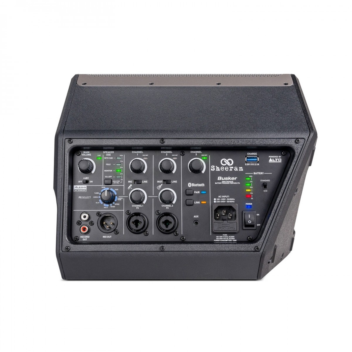 ALTO PROFESSIONAL ALTO SHEERAN LOOPERS BUSKER SE SISTEMA COMBO PRTATILE A BATTERIA 200 WATT