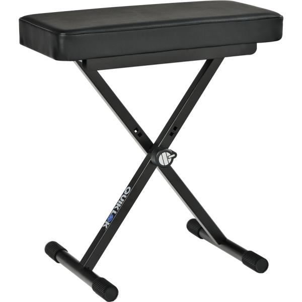 QUIK-LOK QUIKLOK BX8 PANCHETTA PER STAGE PIANO E TASTIERA CON CUSCINO ALTO ALTEZZA REGOLABILE