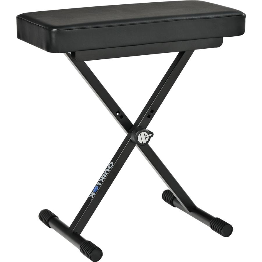 QUIK-LOK QUIKLOK BX8 PANCHETTA PER STAGE PIANO E TASTIERA CON CUSCINO ALTO ALTEZZA REGOLABILE