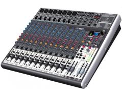 BEHRINGER XENYX X2222USB MIXER PASSIVO 22 INGRESSI CON EFFETTI 24 BIT 8 COMPRESSORI + INTERFACCIA AUDIO USB EX-DEMO