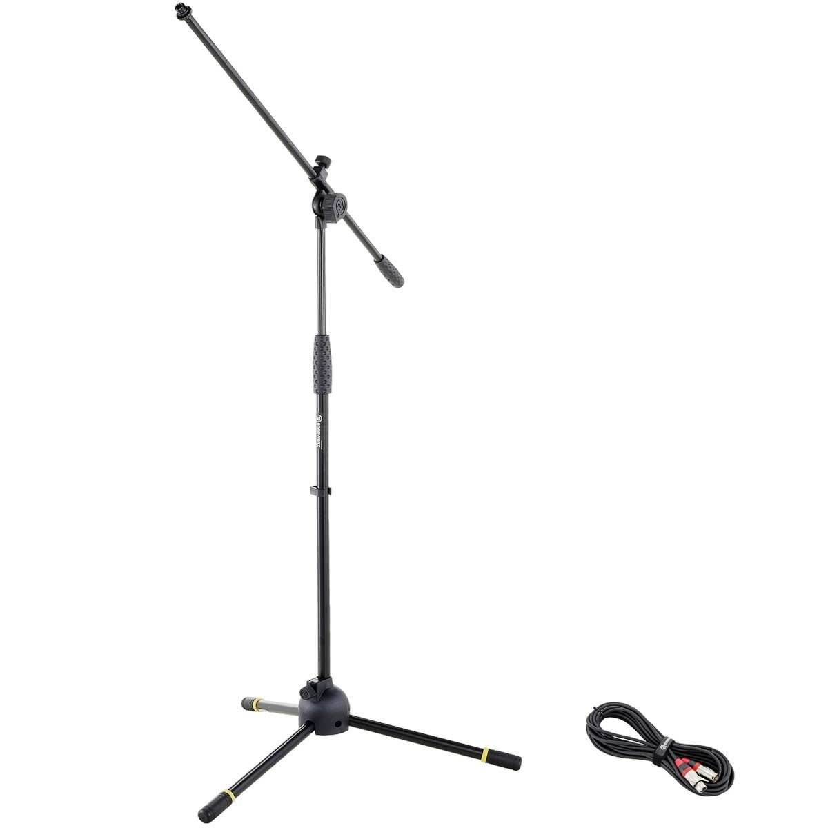 ROADWORX ASTA MICROFONICA A GIRAFFA + CAVO XLR PER MICROFONO DA 10 METRI