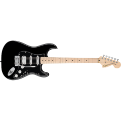 Squier FSR Affinity Series Stratocaster HSS, Maple Fingerboard, Black Pickguard, Black