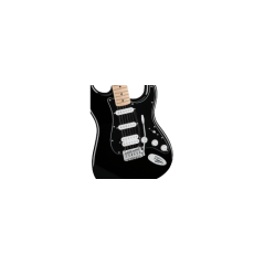 Squier FSR Affinity Series Stratocaster HSS, Maple Fingerboard, Black Pickguard, Black