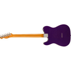 Squier Classic Vibe Baritone Custom Telecaster, Laurel Fingerboard, Parchment Pickguard, Purple Sparkle