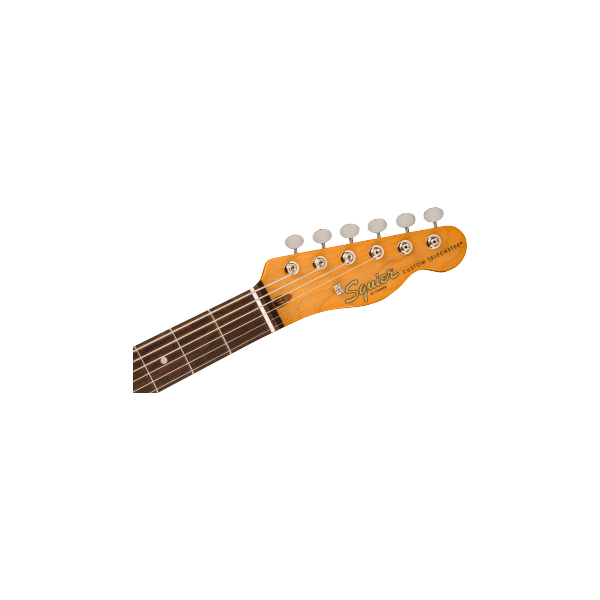 Squier Classic Vibe Baritone Custom Telecaster, Laurel Fingerboard, Parchment Pickguard, Purple Sparkle