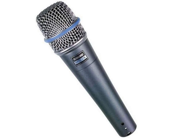 SHURE BETA57 MICROFONO DINAMICO SUPERCARDIOIDE PER VOCE BETA-57 + CUSTODIA