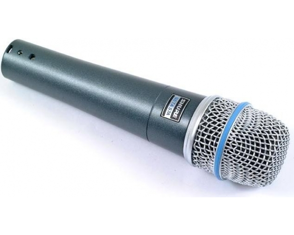 SHURE BETA57 MICROFONO DINAMICO SUPERCARDIOIDE PER VOCE BETA-57 + CUSTODIA