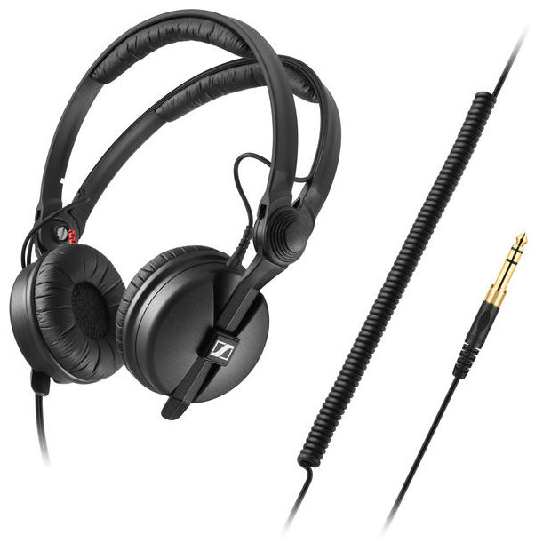 SENNHEISER HD25 PLUS CUFFIA DINAMICA CHIUSA MONITOR PROFESSIONALE CON ACCESSORI