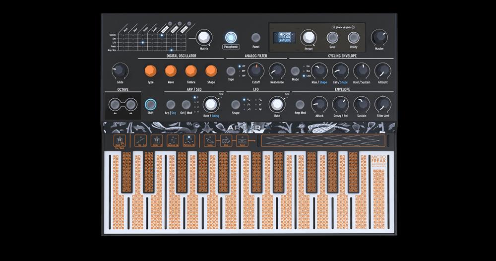 ARTURIA MICROFREAK SINTETIZZATORE IBRIDO ANALOGICO - DIGITALE PARAFONICO 25 TASTI