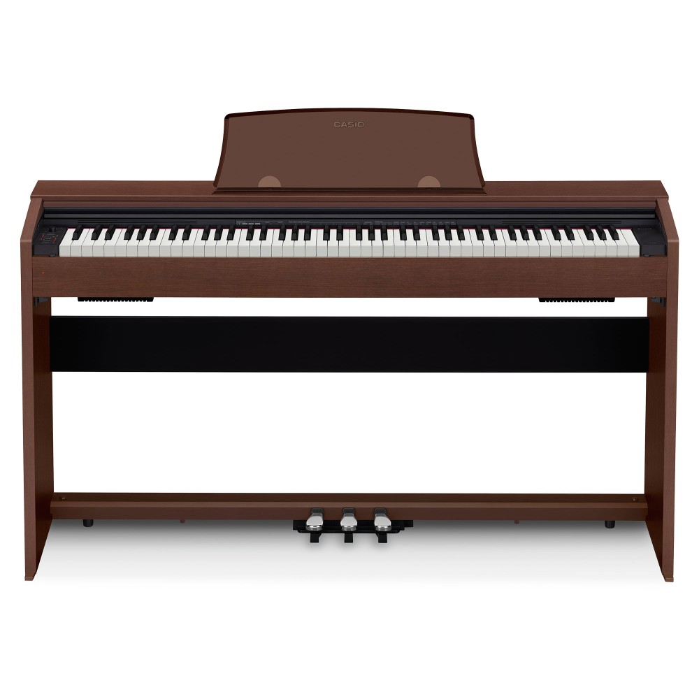 Casio PX-770 BN Privia – Pianoforte Digitale 88 Tasti Pesati in Finitura Legno Brown
