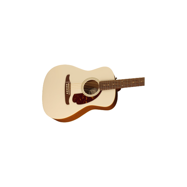 Fender Malibu Player, Walnut Fingerboard, Tortoiseshell Pickguard, Olympic White