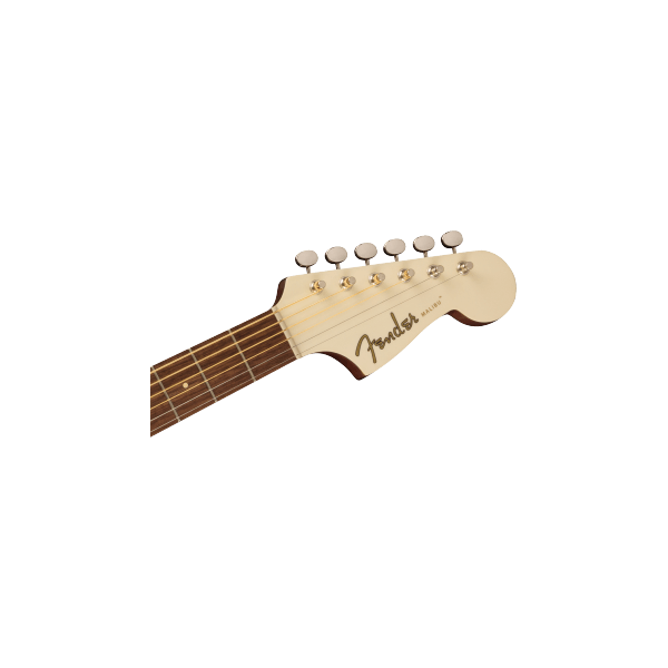 Fender Malibu Player, Walnut Fingerboard, Tortoiseshell Pickguard, Olympic White
