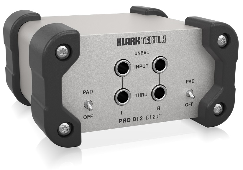 KLARK TEKNIK DI-20P DI-BOX PASSIVA STEREO TRASFORMATORI MIDAS USCITA MONO SOMMATA