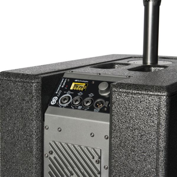 DB TECHNOLOGIES DB ES1203 SISTEMA AUDIO STEREO BLUETOOTH CON 2 SATELLITI + SUBWOOFER TRIAMPLIFICATO 2400W